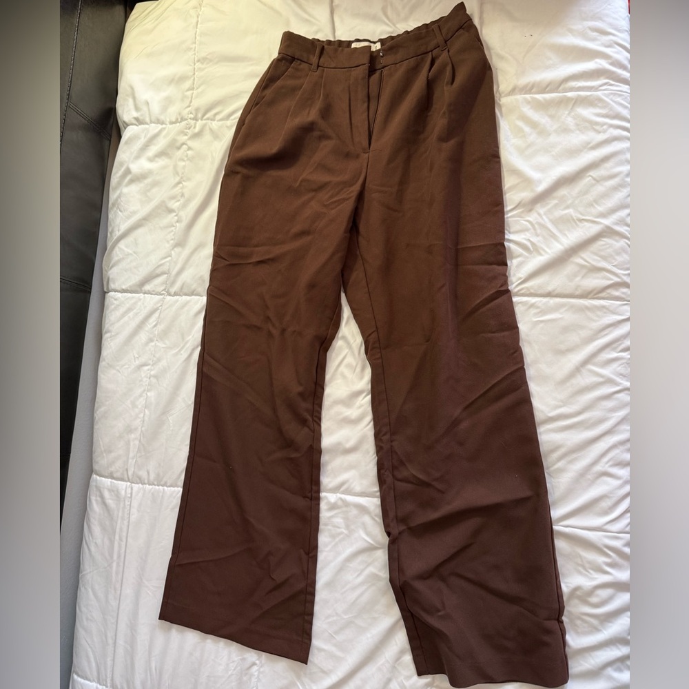 Abercrombie & Fitch Brown Trousers